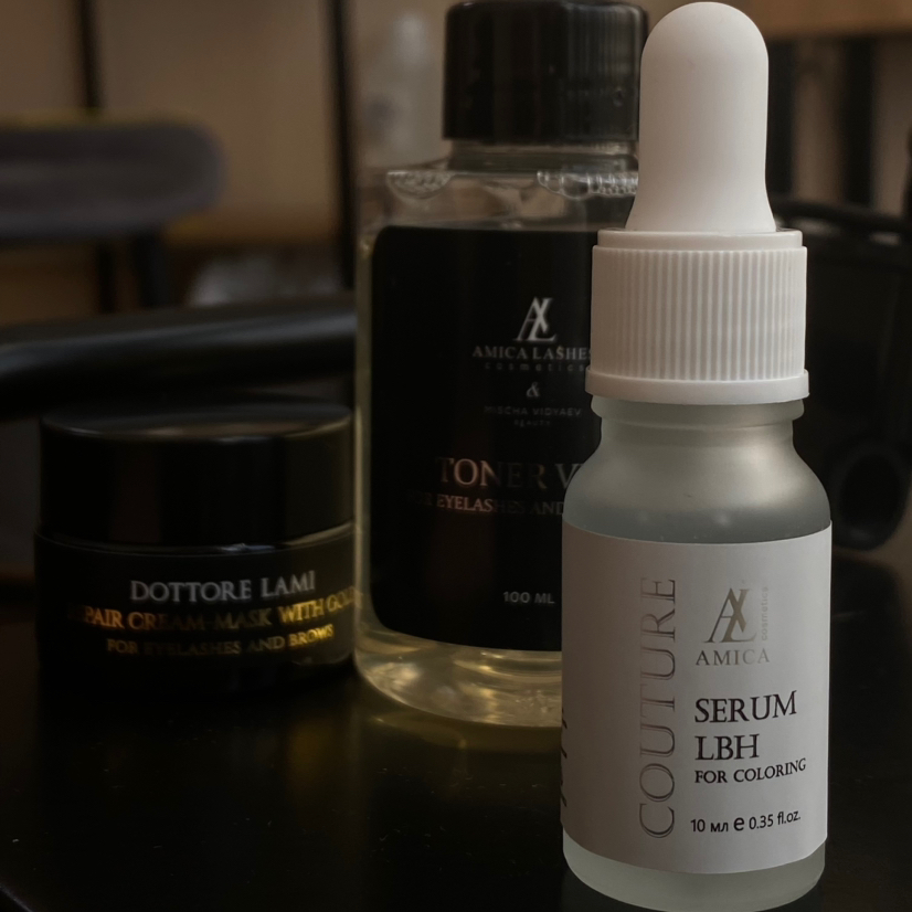 Окрашивание ресниц