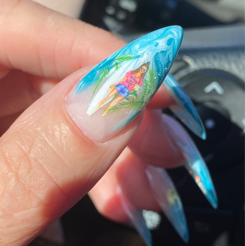 Ремонт ногтя