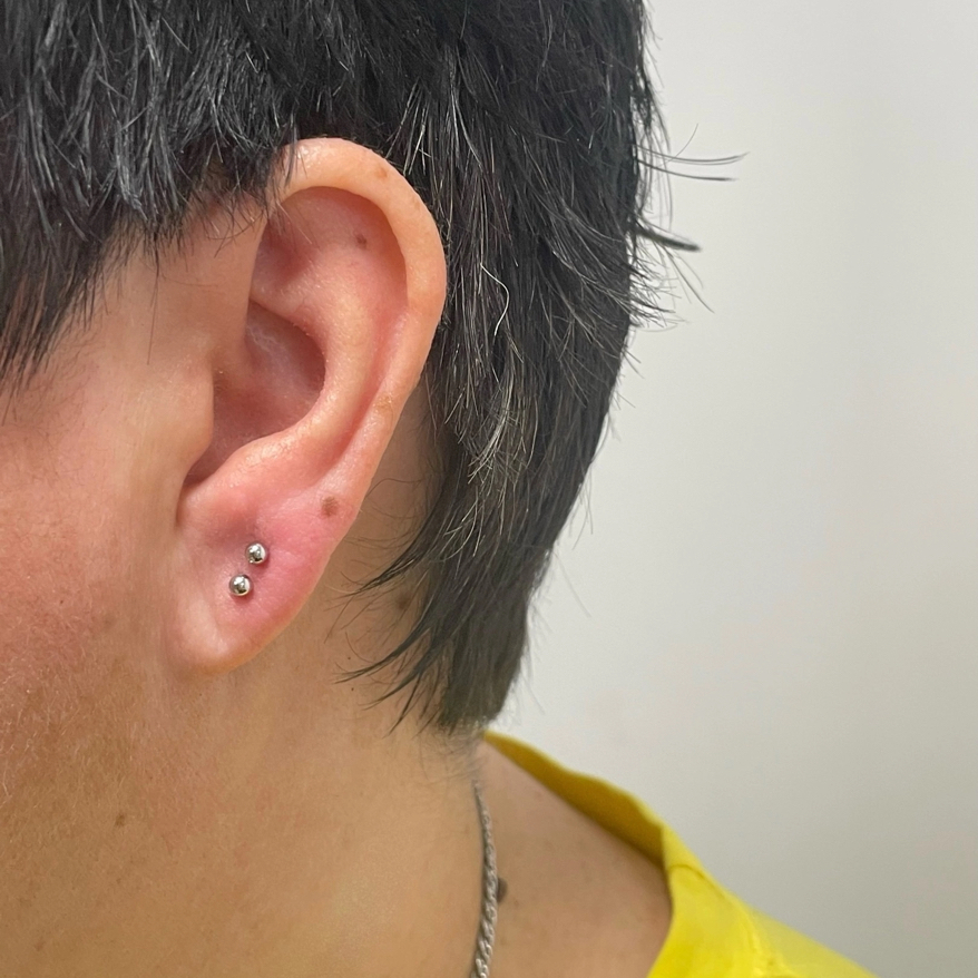 Пирсинг мочки уха