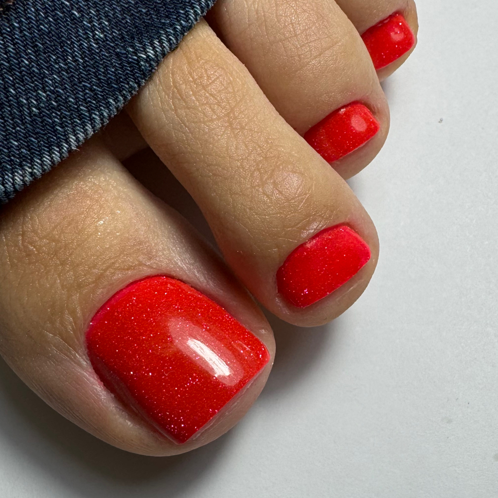 Педикюр пальчики и покрытие гель лак