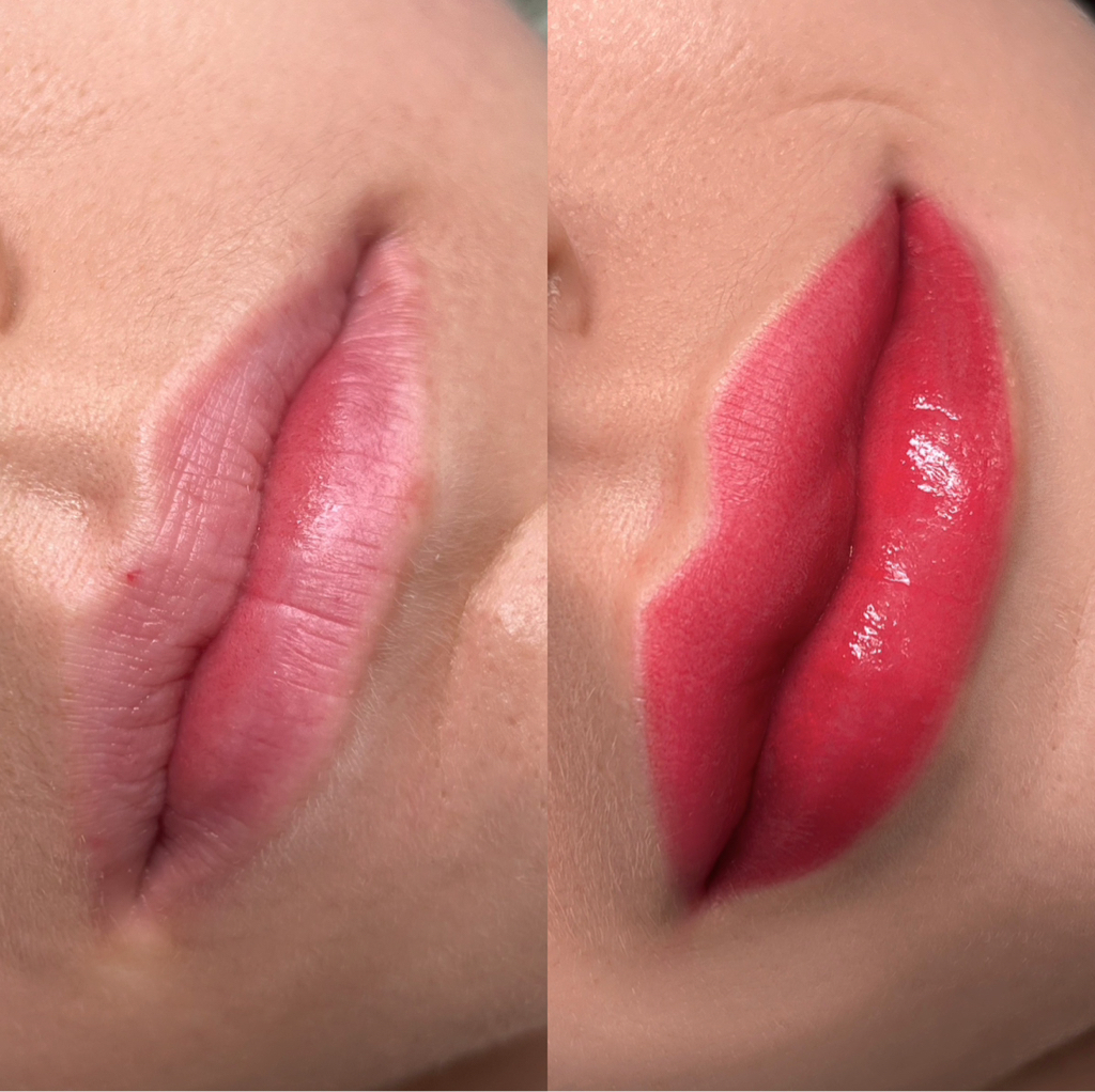 Перманентный макияж губ