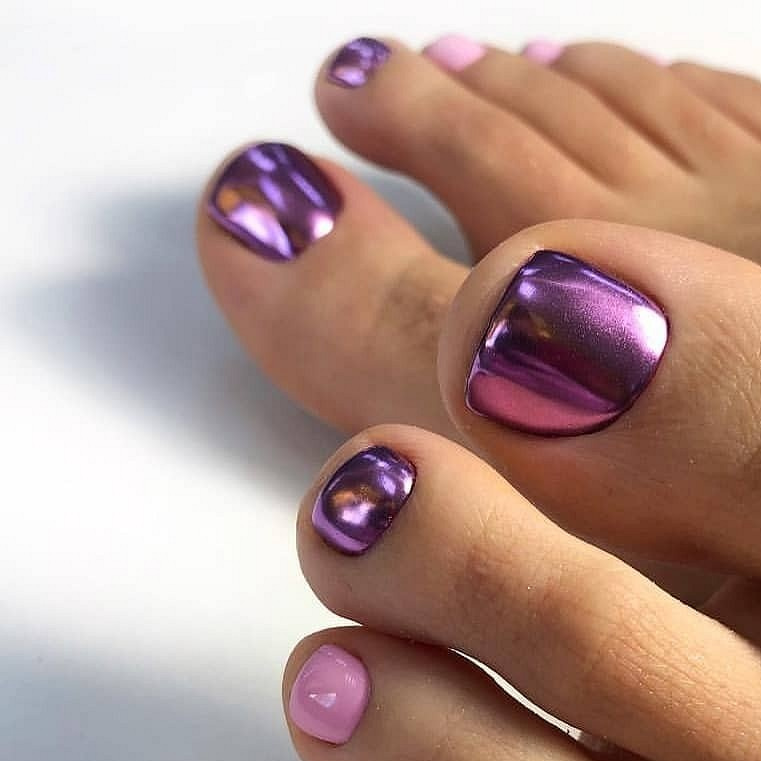 Обработка пальчиков + покрытие гель-лаком