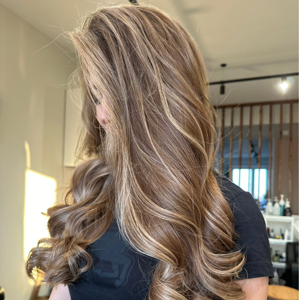 Укладка на стайлер Dyson