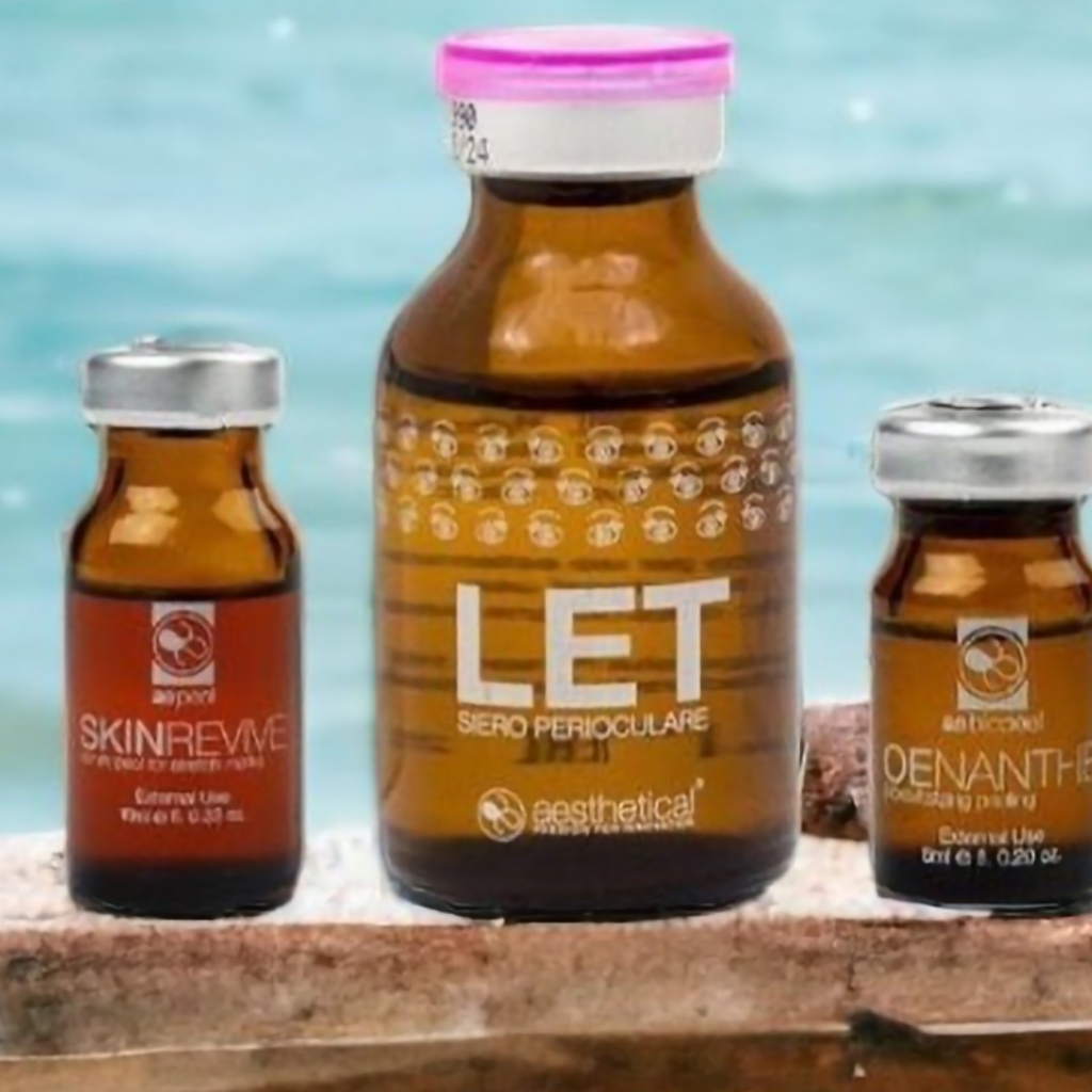 3в1 пилинги от морщин Let, Oenanthe, Esobiopeel, Италия