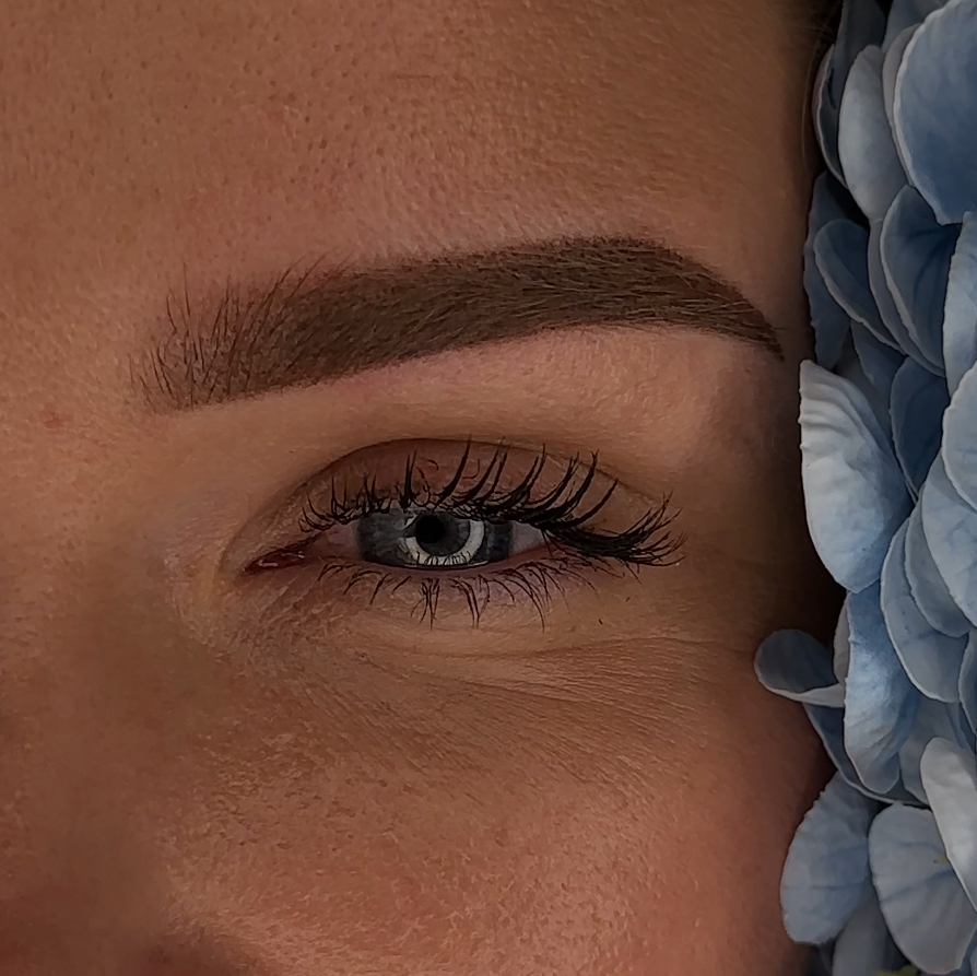 Брови в технике 3d растушёвка / эффект Хны / Пудровое напыление