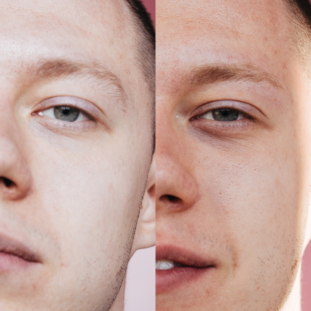 Мужская коррекция бровей