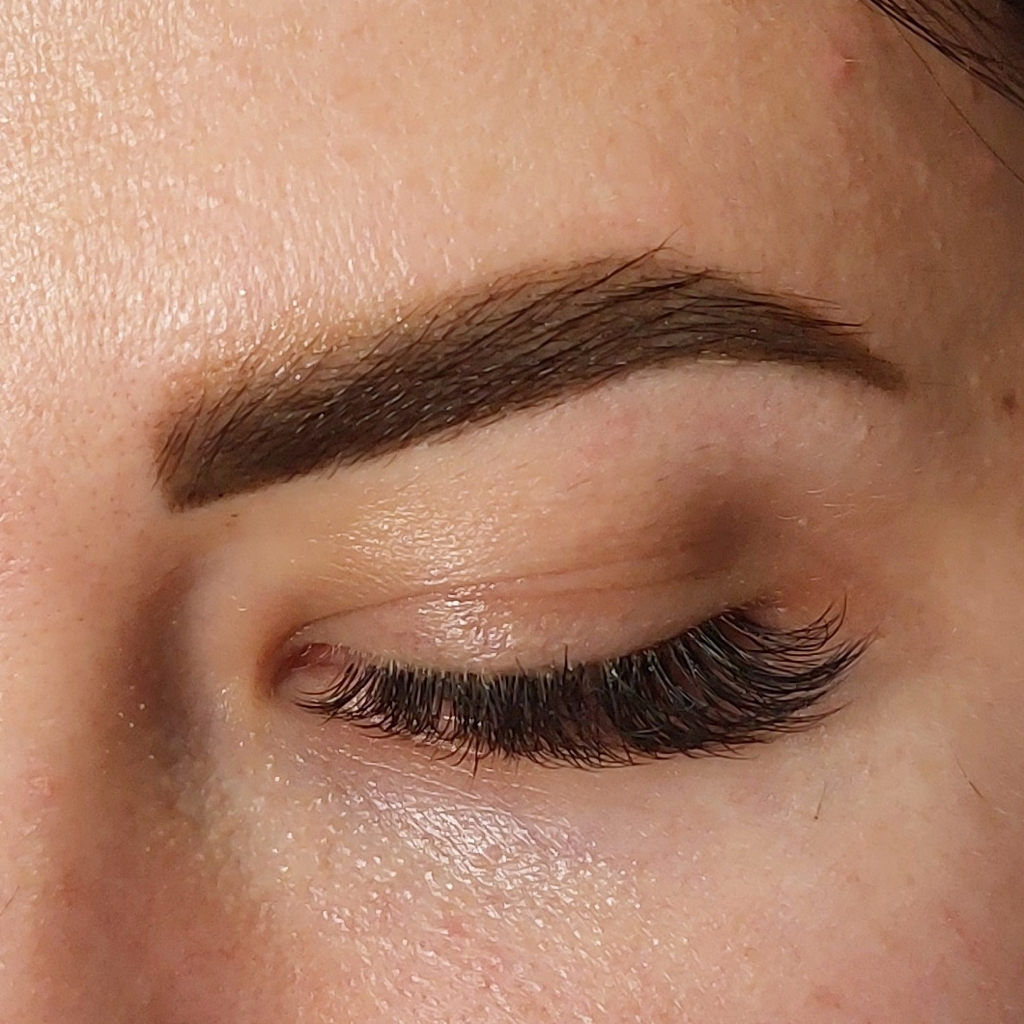 Окрашивание бровей краска/хна