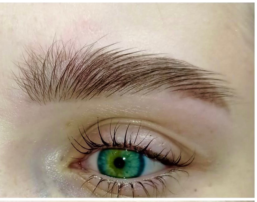 Коррекция бровей