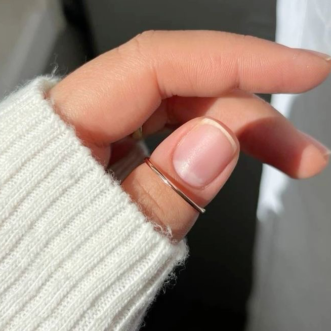 Маникюр без покрытия