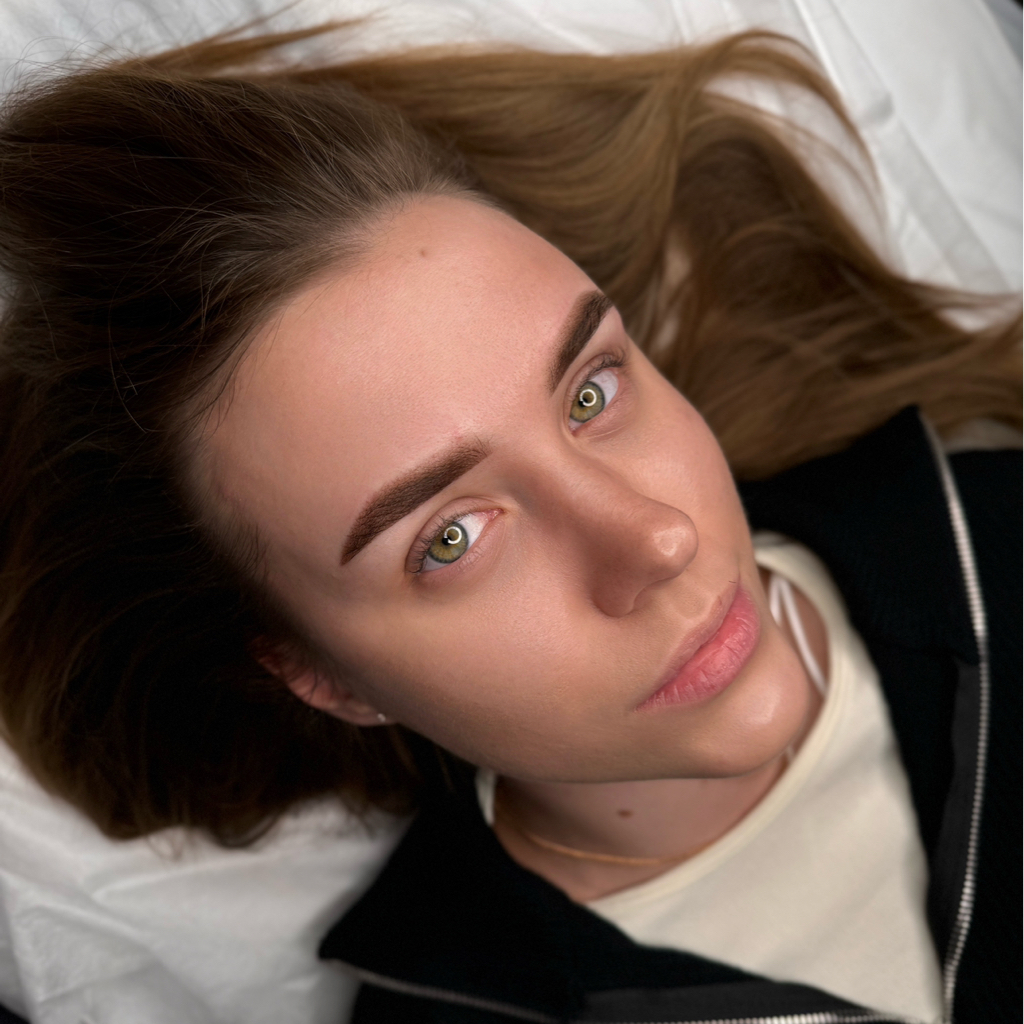 Перманентный макияж бровей первичная процедура