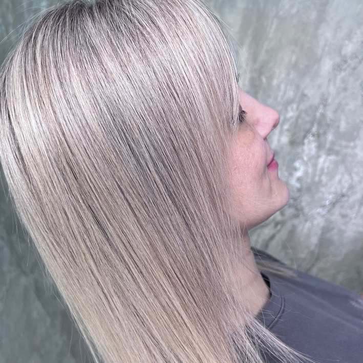 Сложное окрашивание до лопаток