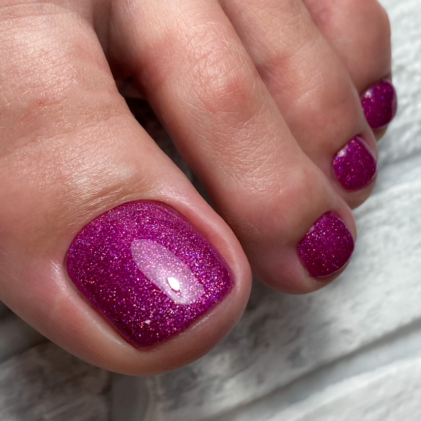 Педикюр гель-лак