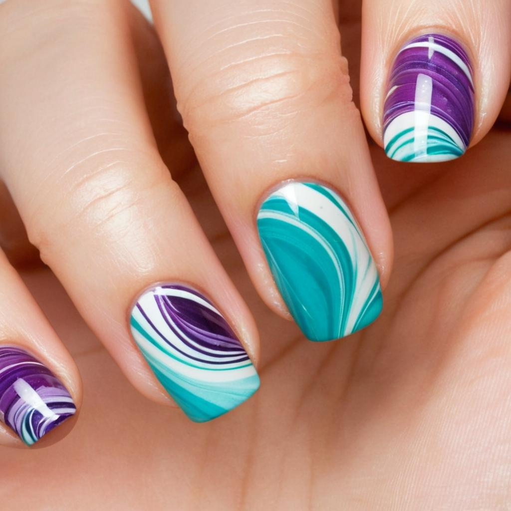 Water Marbelling Art