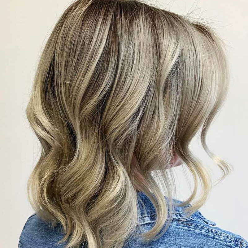 Мелирование средние