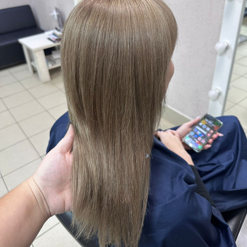 Тонирование волос