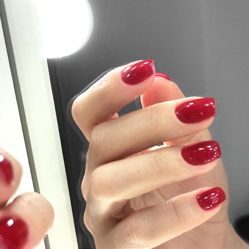 Комплекс: снятие + маникюр +  однотонное покрытие