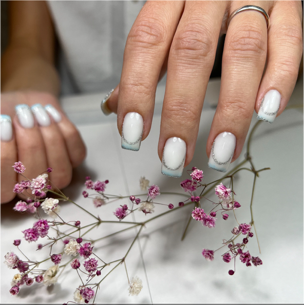 Маникюр аппаратный с дизайном