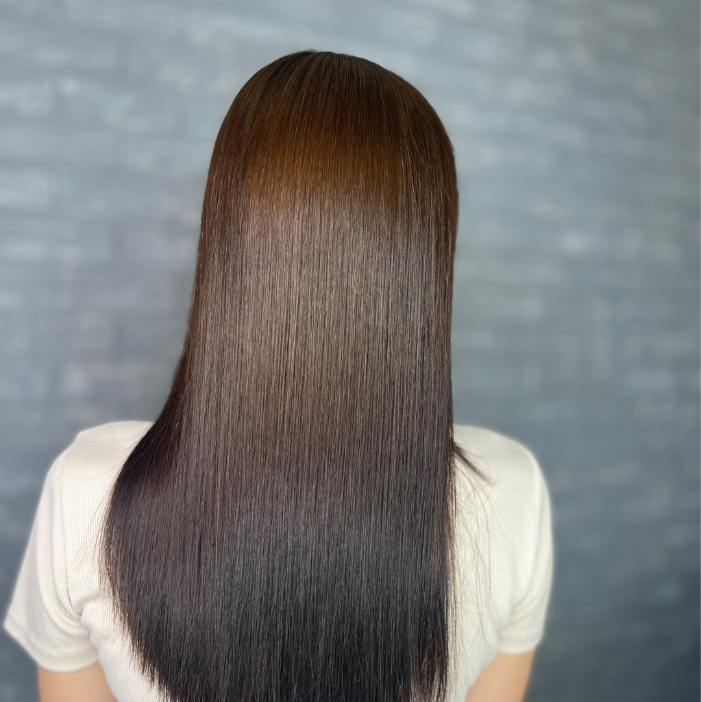 Кератиновое выпрямление