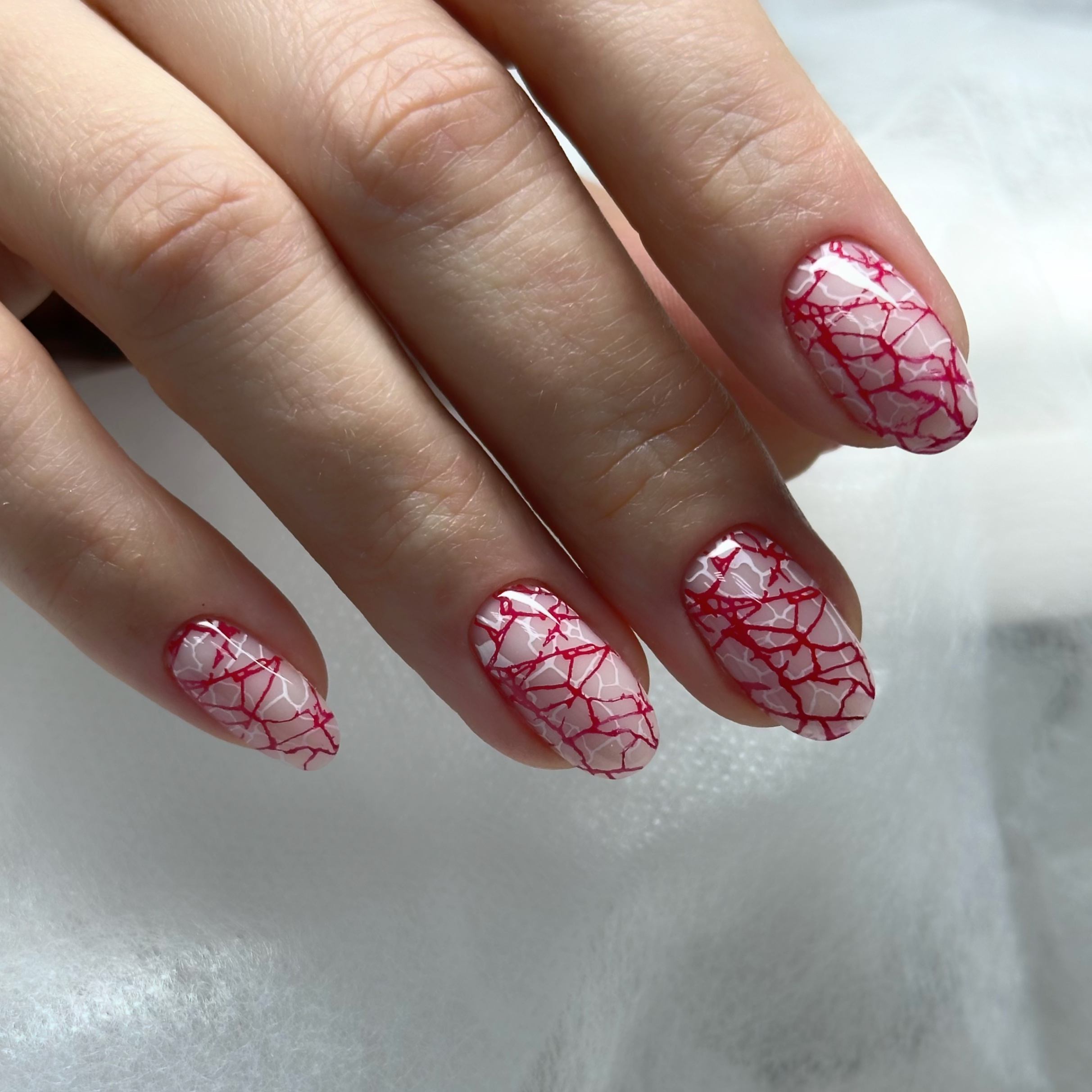 Комбинированный маникюр + покрытие гель-лак