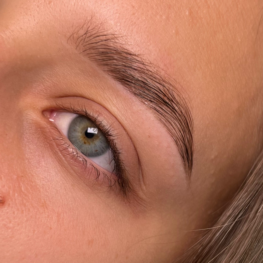 Окрашивание бровей краска/хна