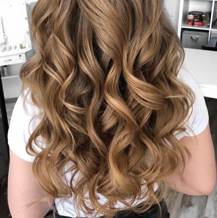 Укладка утюжком ( плойка )