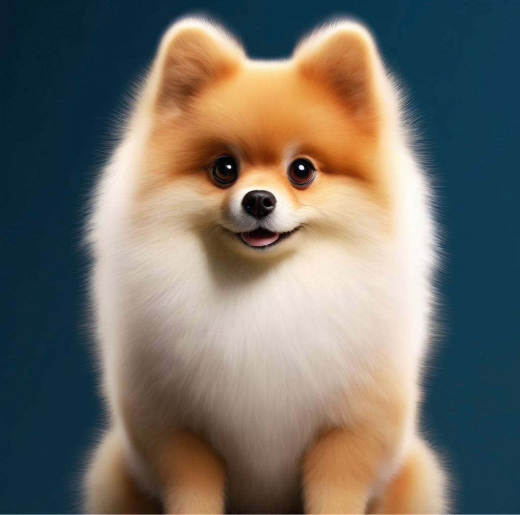 Шпиц померанский крупный