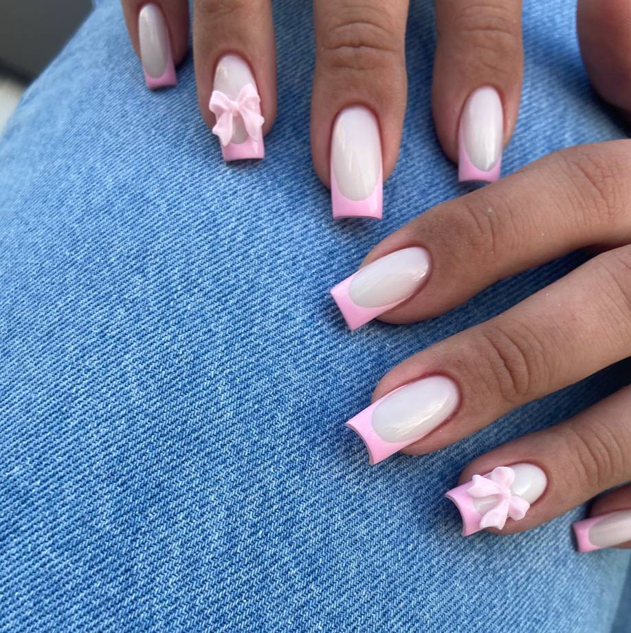 Маникюр френч/сложный дизайн