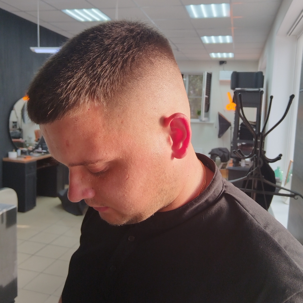 Стрижка мужская✂️короткие волосы (модельная, кроп, бокс)