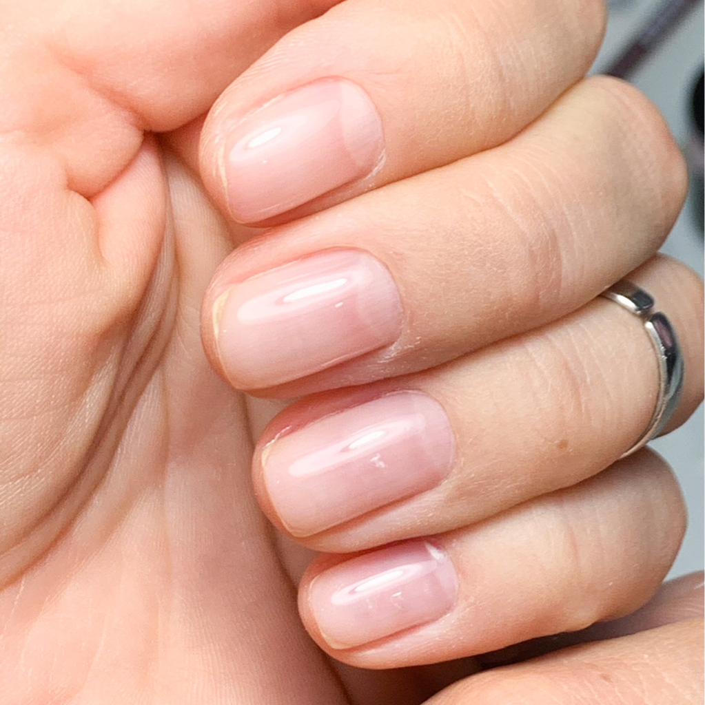 Маникюр гигиенический без покрытия комбинированный (обрезной, инструменты + аппарат)