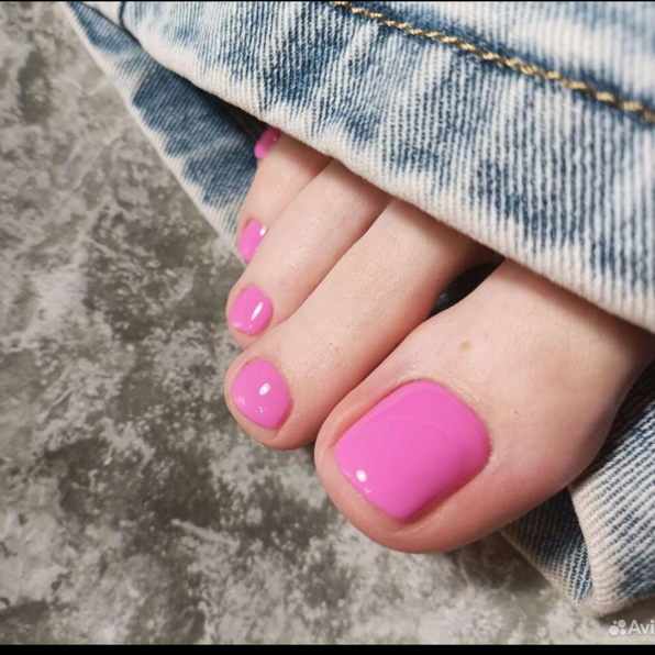 Педикюр с покрытием (только пальчики)