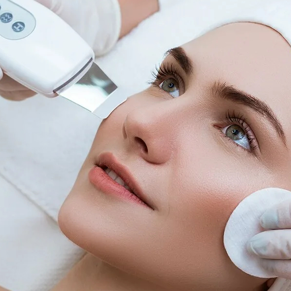 Аппаратная чистка + пилинг