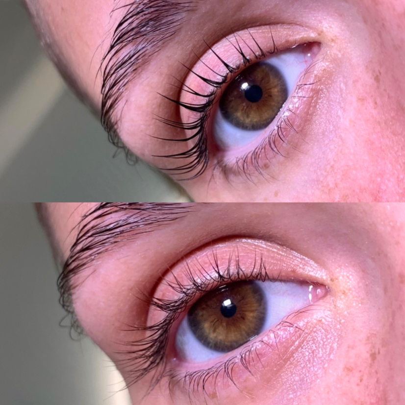 Исправление чужой работы + восстановление ресниц ресниц