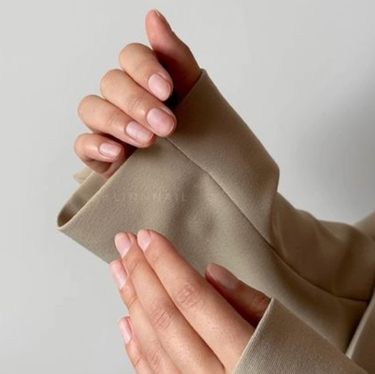 Маникюр без покрытия