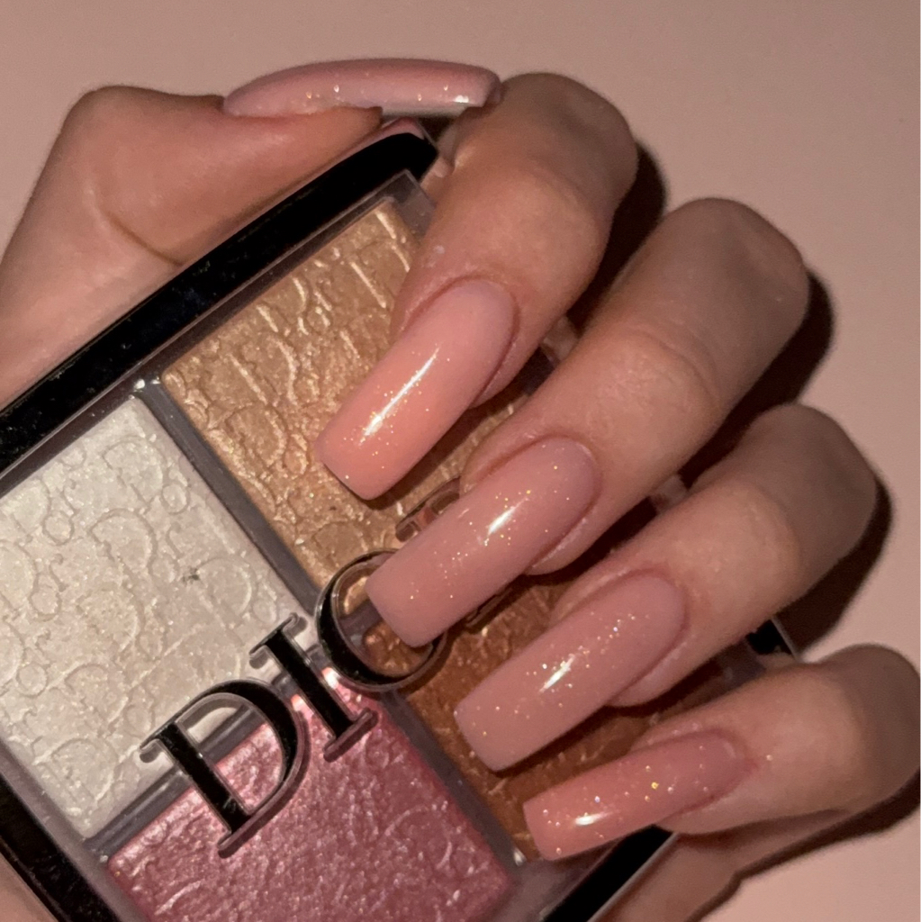 European hard gel mani