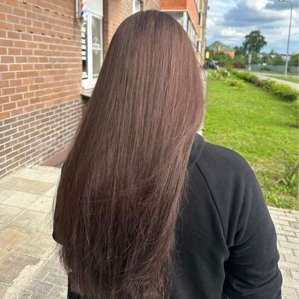 Тонирование волос длинные волосы