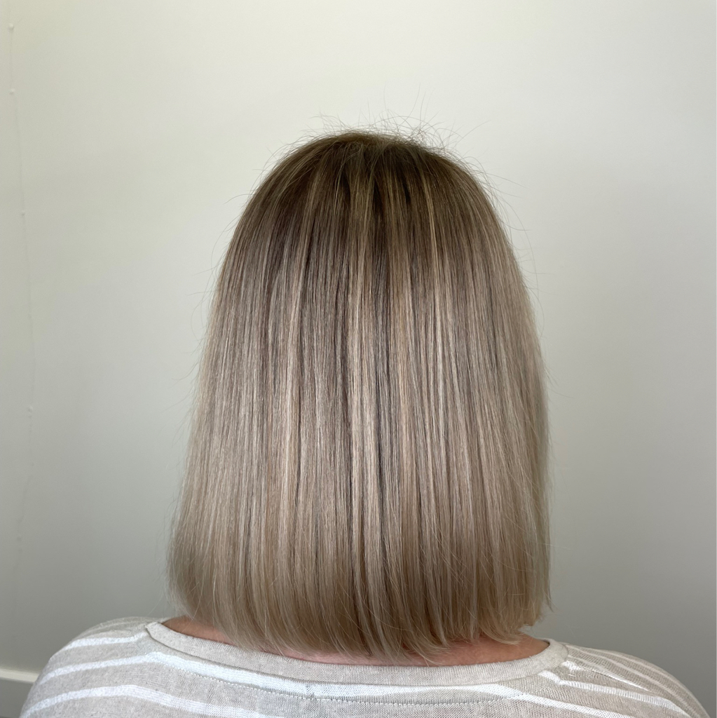 Мелирование средняя длина (без тонирования)