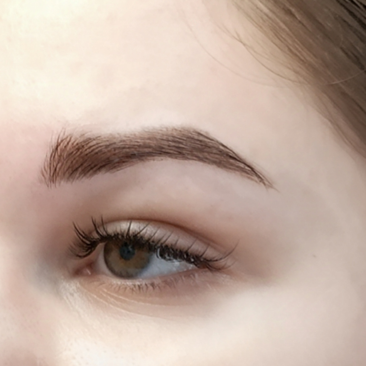 Архитектура бровей с окрашиванием