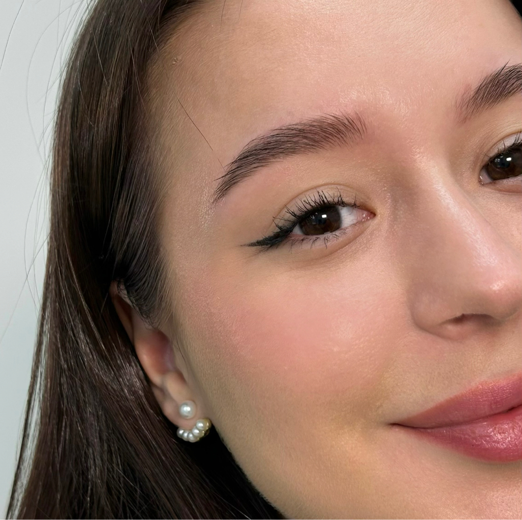 Окрашивание бровей хной