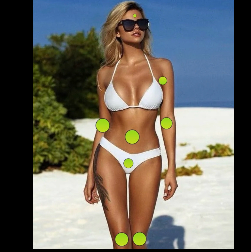 Женщины:  Александритовый аппарат:   Комплекс № 4: ноги, бикини, подмышки, руки, лицо, живот