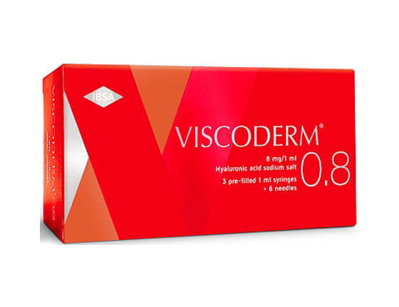 VISCODERM TRIO 0,8% 1 шприц ( Италия-Швейцария-Франция)