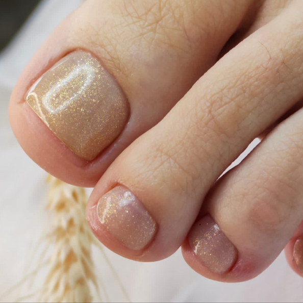 Педикюр полной стопы с покрытием