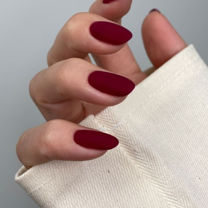 medium маникюр|гель-лак однотон