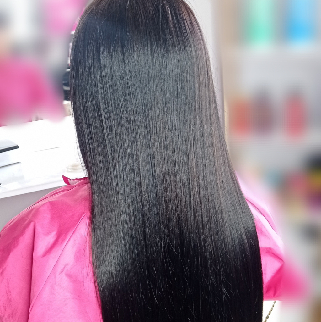 Кератиновое выпрямление