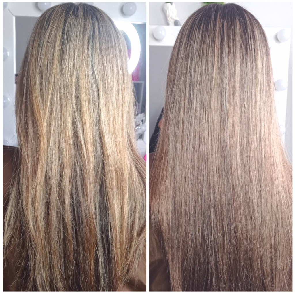 тонирование волос