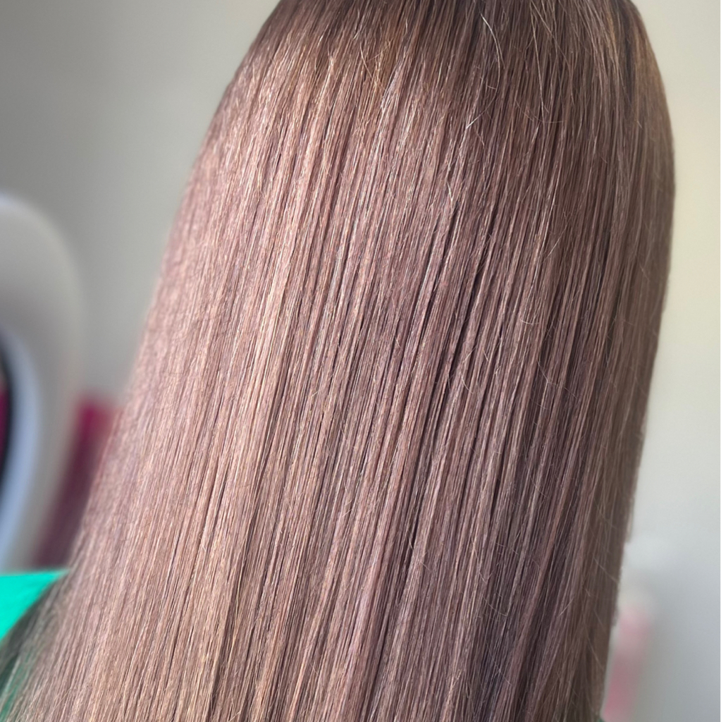 окрашивание волос в 1 тон