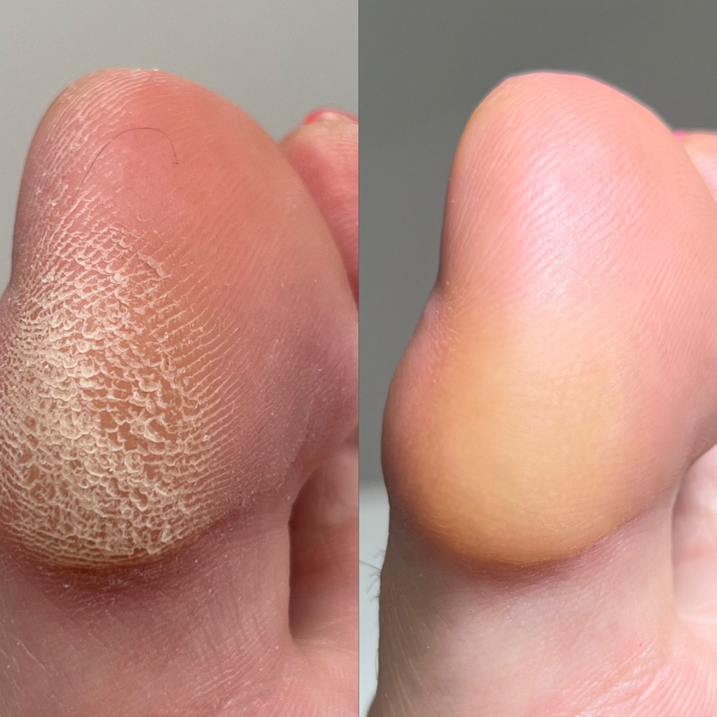 Педикюр Golden Trace без покрытия