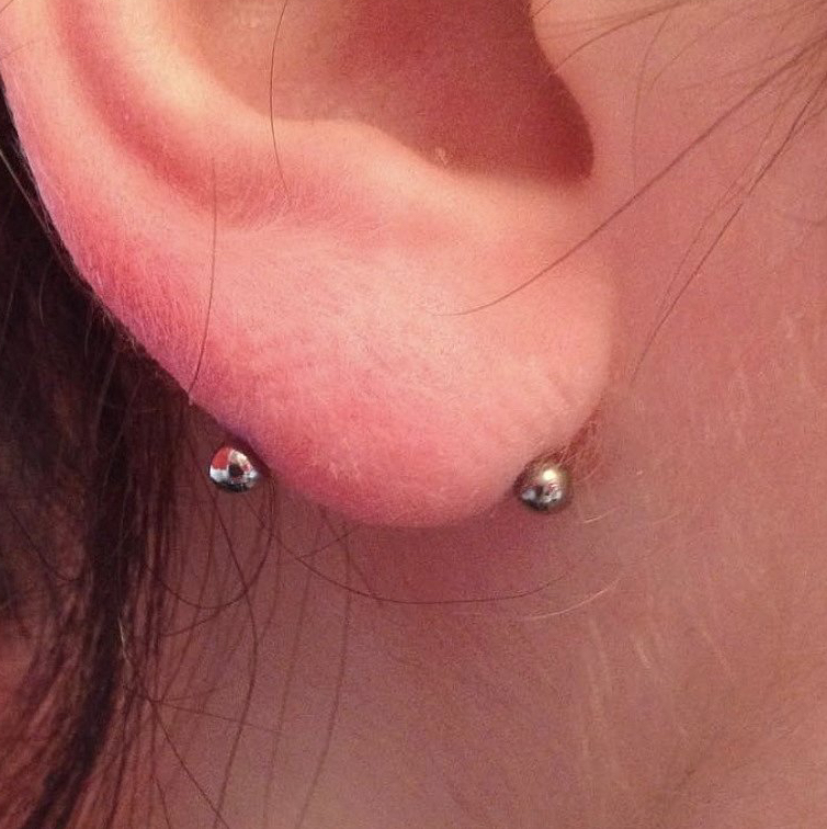 Прокол частей тела