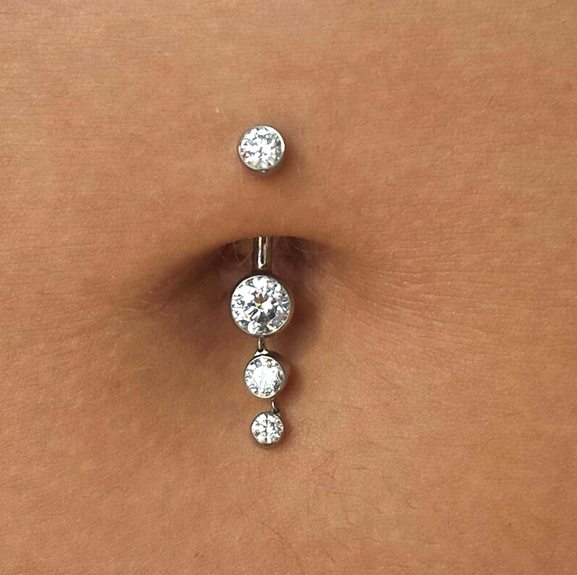 Прокол пупок