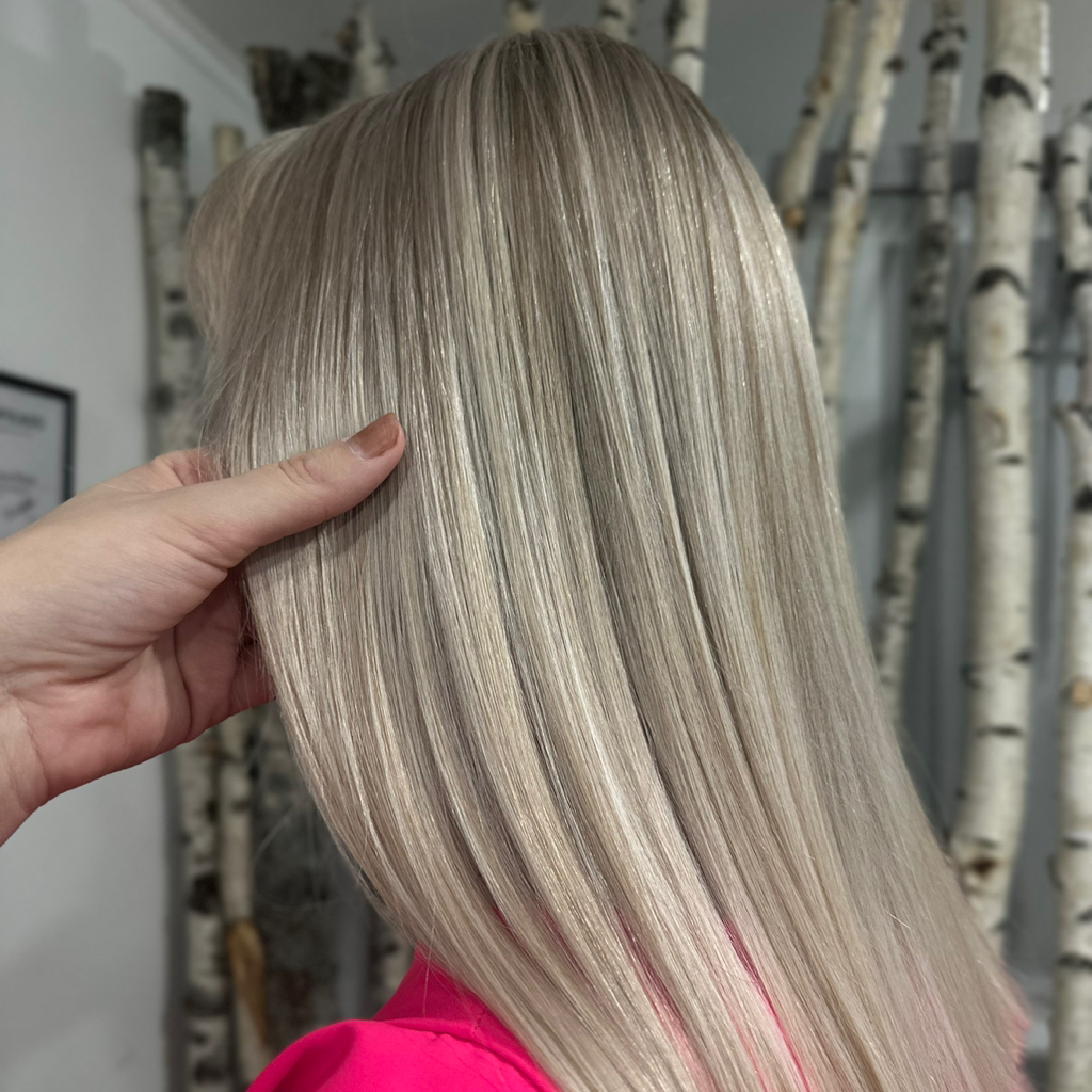 мелирование на всю длинну