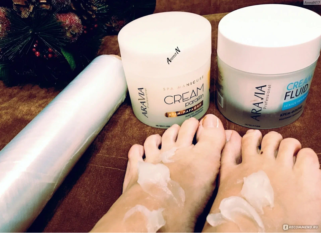 Холодный парафин - SPA терапия для кожи ног